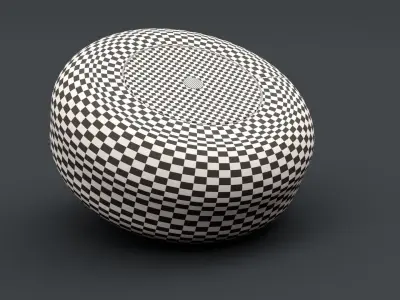 Curling Stone 3D model