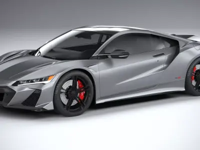 Acura NSX Type S 2022 3D model
