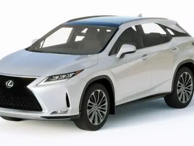 Lexus RX 2020 3D model