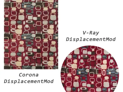 Rugs No 13 Low-poly 3D model
