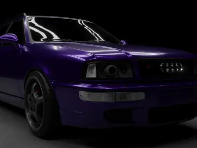 Audi RS2 Avant 3D model