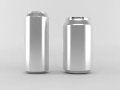 Soda Cans 3D model
