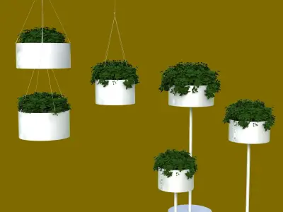 Cloud -  Pot 3D model