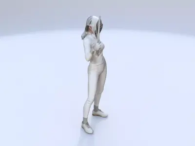 Fencing 3D model