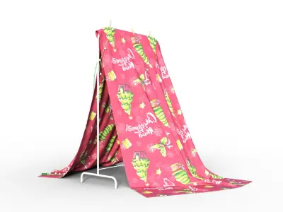 Children Christmas Pack Low-poly 3D model