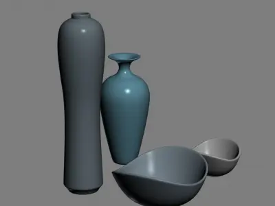 vase 03 3D model order