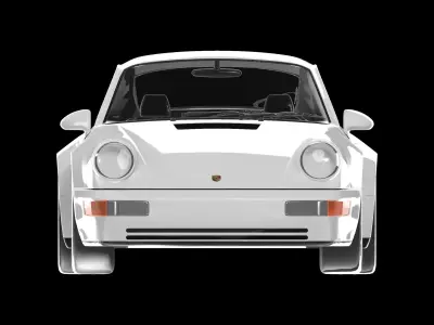 Porsche 911 Turbo  964 3D model