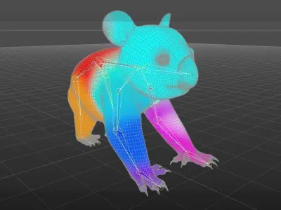 Koala Rigged 3D model