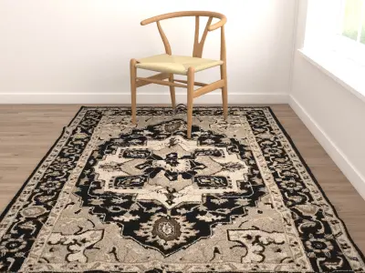 Rugs No 636 Low-poly 3D model
