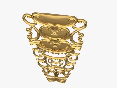 Classic decor ornament 271 3D print model