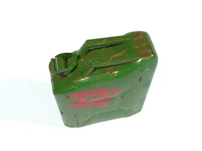 Canister gas can 3D model