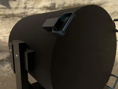 High-Quality Spotlight 3D Model  3D model