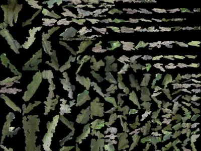 Fastigiata Hornbeam - Real Tree 3D Scan - Kew Gardens Collection 3D print model