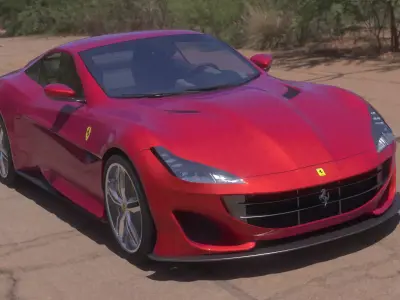 Ferrari Portofino 2019 3D model