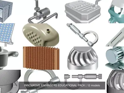 INNOVATIVE ENGINEERS EDUCATIONAL PACK 3D Model Collection