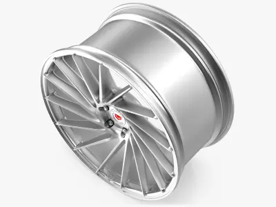 Vossen VPS 304 Chrome 3D model