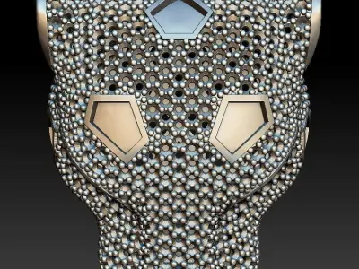 PANTHER PENDANT 3D print model