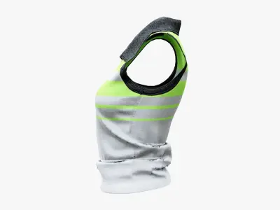 Womens Sport Shirt Set2 Low-poly 3D model