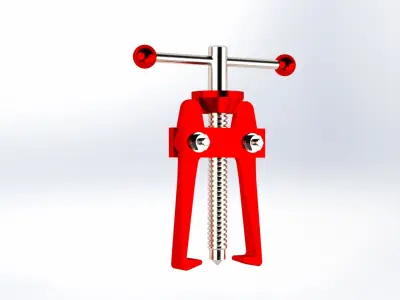 Puller screwdriver 3D model