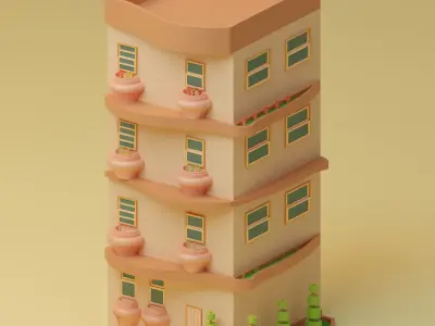 Lowpoly Houses Collection 2