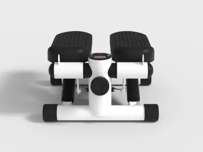 TWIST STEPPER MACHINE  Low-poly 3D model