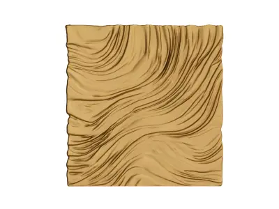 decor set wall panel relief mural CNC 13 3D print model