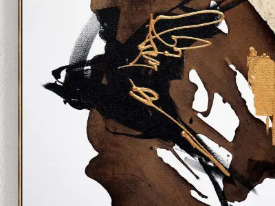 Abstract Painting Set of 3 pieces - No 12 Low-poly 3D model