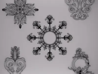 Trim Ornament 43 3D model