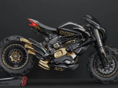 MV Agusta  - Concept Superbike 3D model