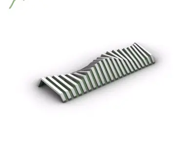 Grasshopper  EX 12  Graph mapper  Polyline 3D model
