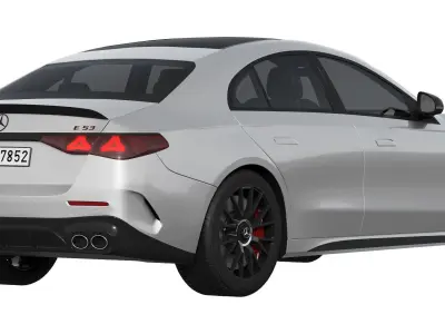 Mercedes-Benz E53 AMG Hybrid 2024 3D model