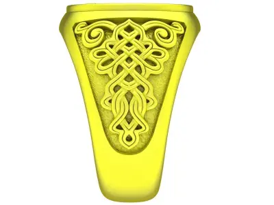 A5391 Roman Empire Men Ring 3D Model 3D print model