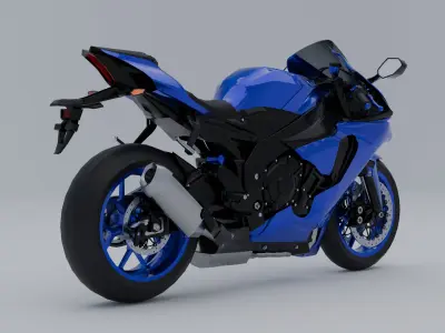 Yamaha R1 3D model
