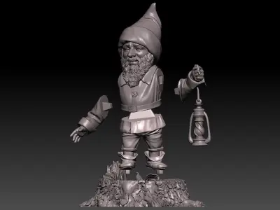 Garden Gnome 3D print model 3D print model