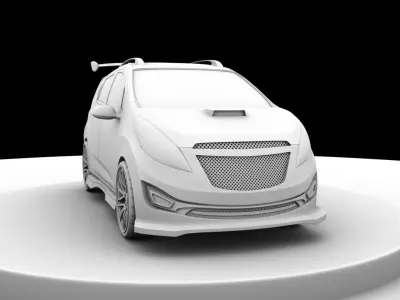 Chevorlet BEAT 3D model