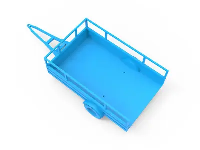 Trailer machine 3D print model
