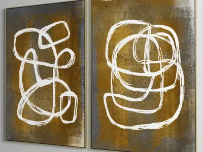 Photo Frame 58 Low-poly 3D model