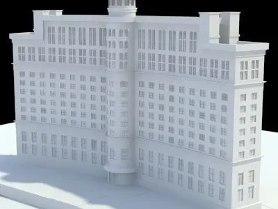 Luxury Hotel 3D model