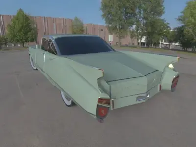 CAdillac Deville Eldorado 3D model