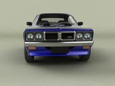 Mitsubishi Colt Galant GTO MR 3D model