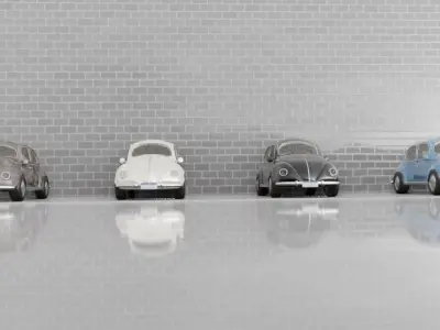 Beetle - Fusca 3D model