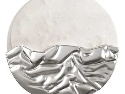 Abstract Decorative Wall Decor 3D model buy