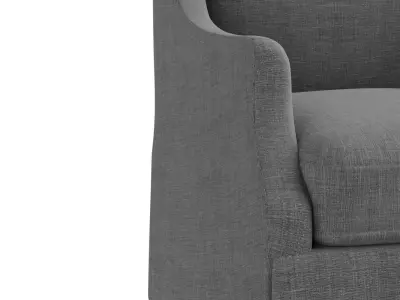 Sabine Swivel Chair 3D model
