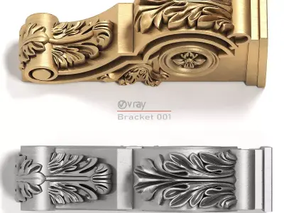 Corbel 1 3D model