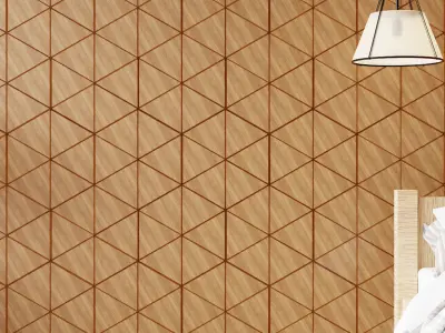 Wall wood V09 for your interior wall wood  3D model
