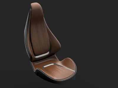 seat car model 3D model