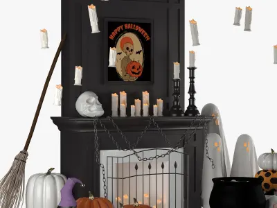 Halloween decor 3D model