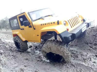 Chassis RC Crawler 1 10 scale 3D print model