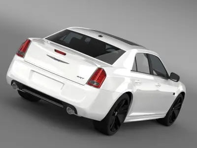 Chrysler 300 SRT8 Satin Vapor LX2 2014 3D model