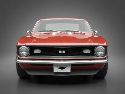 1968 Chevrolet Camaro SS 3D model